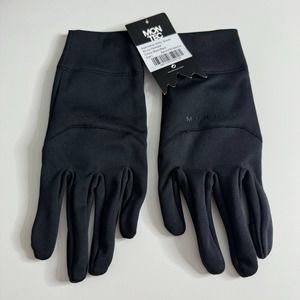 NWT MONTEC Utility Ski Gloves Black on Black Large
